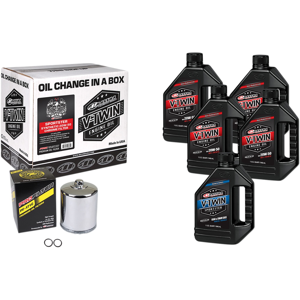 Maxima Oil Change In A Box Synthetic Oil Kit - Parts Giant