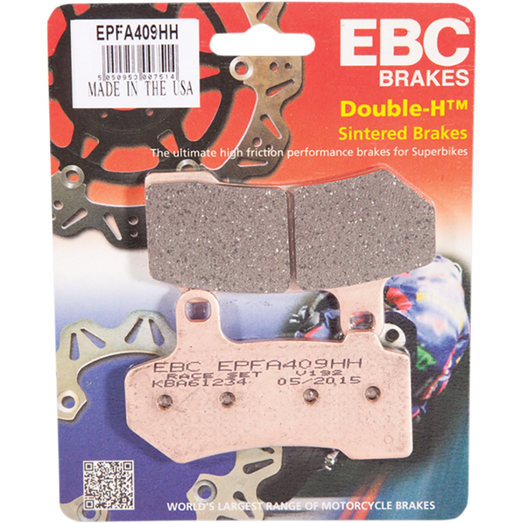 EBC EPFA Sintered Street & Trackday Brake Pads - Parts Giant